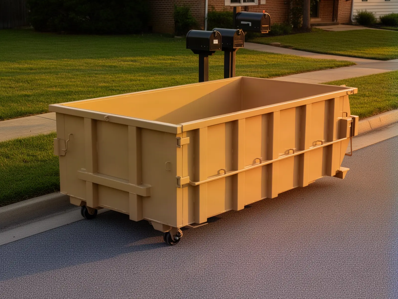 Roll-off dumpster from Piney Bay Dumpster Rental in Holly Hill, SC